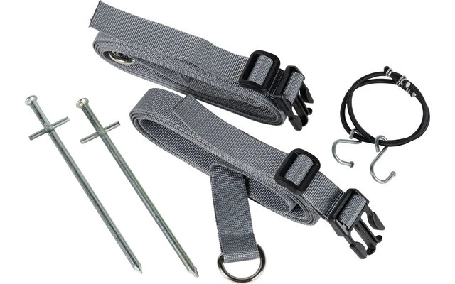 Dometic Kampa Sturmbandset Für Vorzelte 4-tlg. Grau 4 Dometic Kampa Sturmbandset Für Vorzelte 4-tlg. Grau – Bild 2