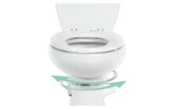 Dometic MasterFlush MF 7260 Elektrische Meeres- Rohwassertoilette 12 V -Berger 459783 3308747