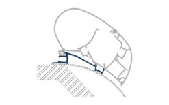 Dometic PR-Adapt Adapter Für Dachmarkisen PR 2000 Und PR 2500 4,0m 12 Dometic PR-Adapt Adapter Für Dachmarkisen PR 2000 Und PR 2500 4,0m -Berger 530710 3471228